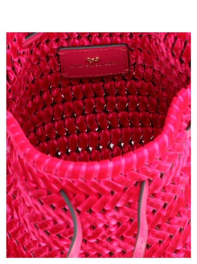 Shop Anya Hindmarch Neeson Bucket Bag In Pink