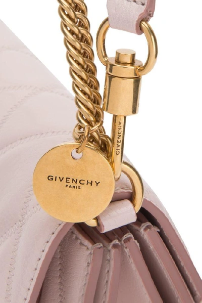Shop Givenchy Small Gv3 Shoulder Bag In Pink