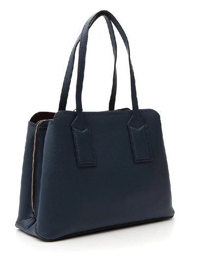 Shop Marc Jacobs Editor Tote Bag In Navy