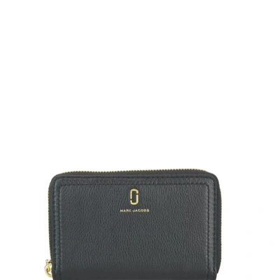Shop Marc Jacobs Softshot Standard Wallet In Black