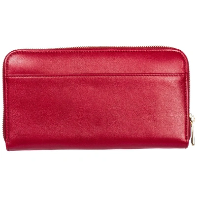 Shop Dolce & Gabbana Zipped Wallet In Red