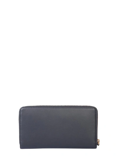 Shop Versace Virtus Continental Wallet In Black