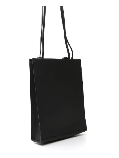 Shop Jacquemus Le A4 Cord Detail Tote Bag In Black
