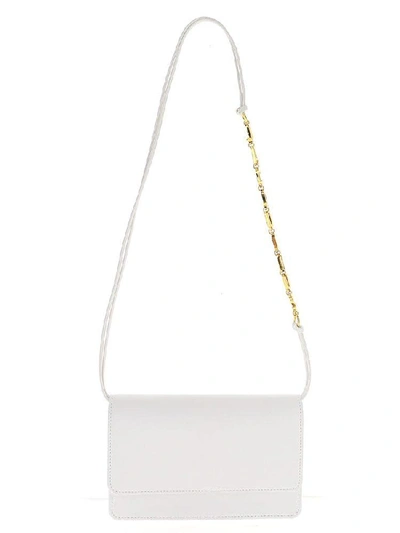 Shop Jacquemus Le Sac Riviera Shoulder Bag In White