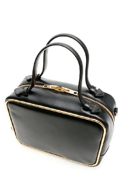 Shop Alexander Wang Halo Satchel Bag In Black