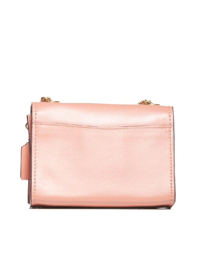 Shop Coach Parker 18 Turnlock Shoulder Bag In Pink