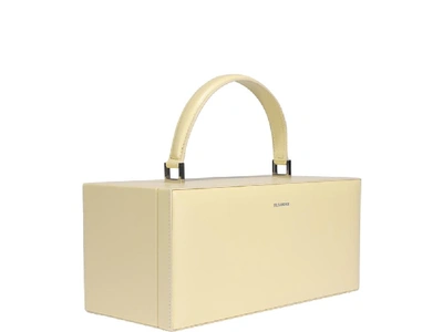 Shop Jil Sander Box Tote Bag In Beige