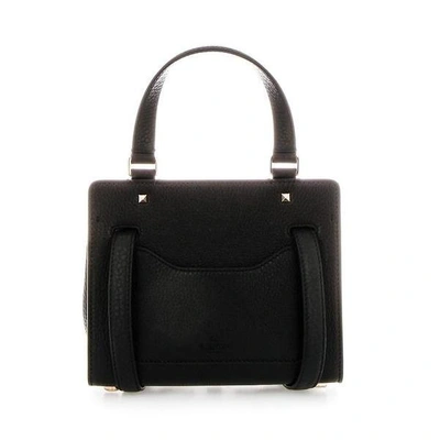 Shop Valentino Garavani Hooky Tote Bag In Black