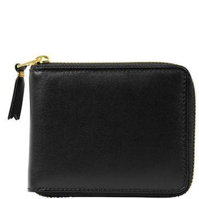 Shop Comme Des Garçons Wallet Zipped Wallet In Black