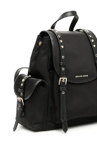 Shop Michael Michael Kors Studded Backpack In Black