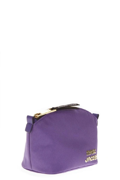 Shop Marc Jacobs Nylon Travel Pouch In Purple