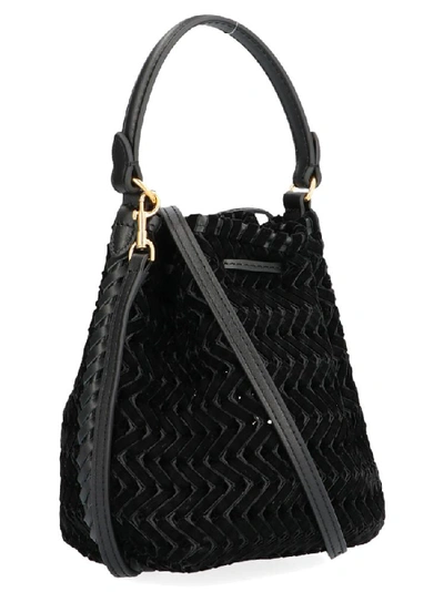 Shop Anya Hindmarch Neeson Bucket Bag In Black