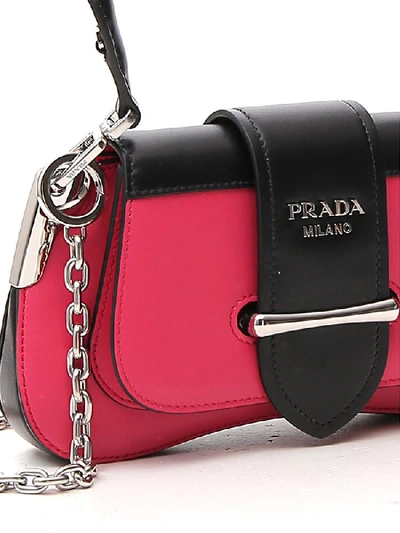Shop Prada Sidonie Shoulder Bag In Multi