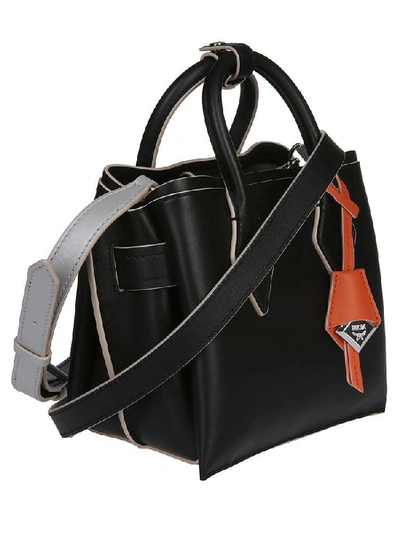 Shop Mcm Neo Milla Tote Bag In Black