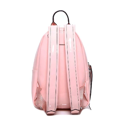 Shop Chiara Ferragni Eye Appliqué Top Handle Zipped Backpack In Pink