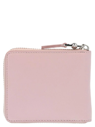 Shop Kenzo Eye Motif Zip Around Wallet In Pink