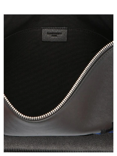 Shop Givenchy Logo Signature Clutch Bag In Black
