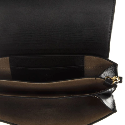 Shop Chloé Drew Clutch Bag In Black