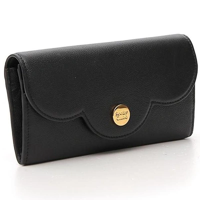Shop See By Chloé Polina Wallet In Black