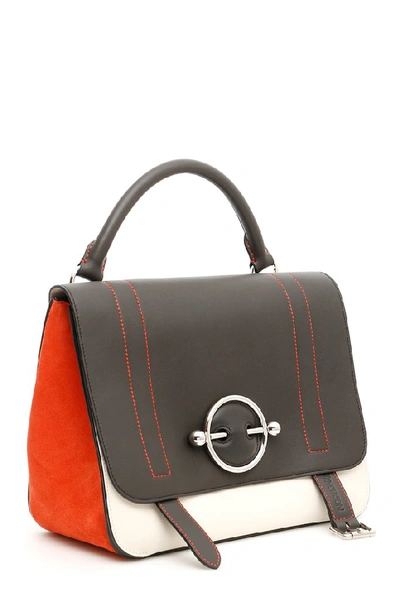 Shop Jw Anderson Disc Top Handle Bag In Multi