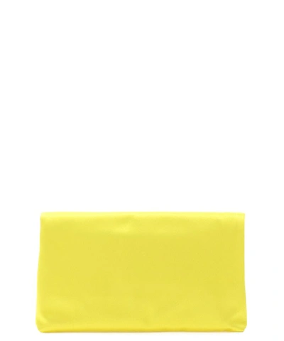 Shop Jimmy Choo Titania Jewel Embellished Clutch Bag In Yellow