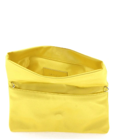 Shop Jimmy Choo Titania Jewel Embellished Clutch Bag In Yellow