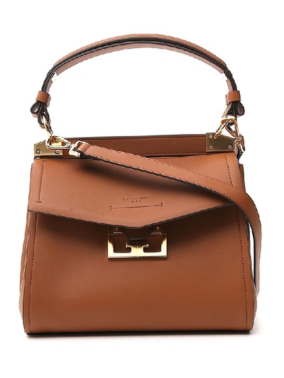 Shop Givenchy Mystic Small Shoulder Bag In Brown