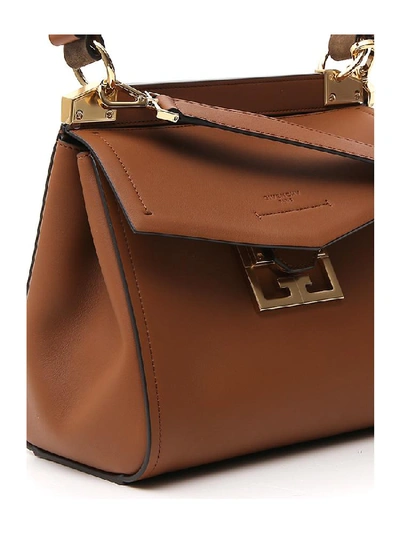 Shop Givenchy Mystic Small Shoulder Bag In Brown
