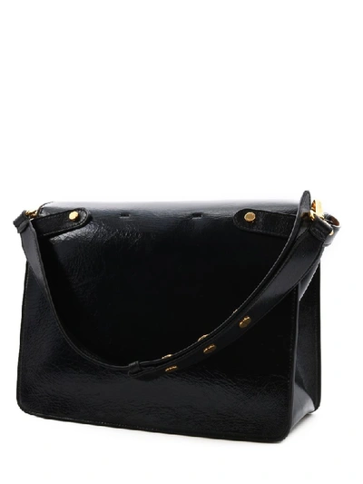 Shop Fendi Kan U Large Bag In Black