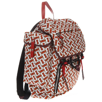 Shop Burberry Monogram Medium Backpack In Multi