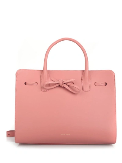 Shop Mansur Gavriel Sun Tote Bag In Pink