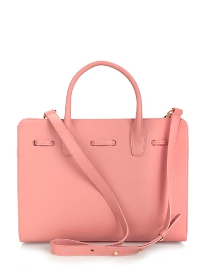 Shop Mansur Gavriel Sun Tote Bag In Pink