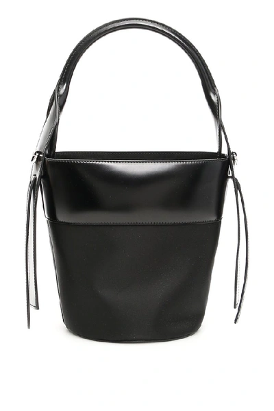 Shop Prada Overture Bucket Bag In Black