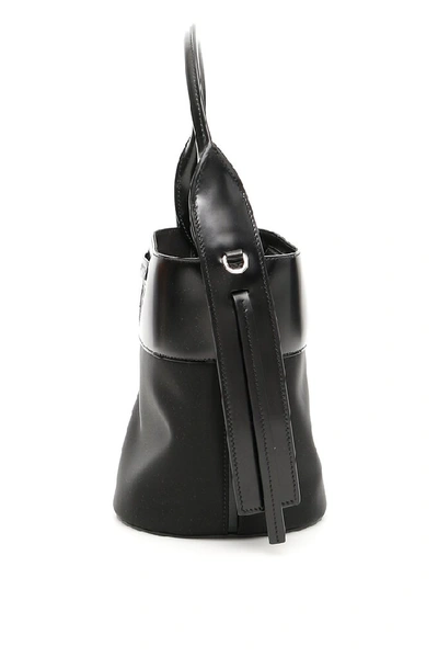 Shop Prada Overture Bucket Bag In Black