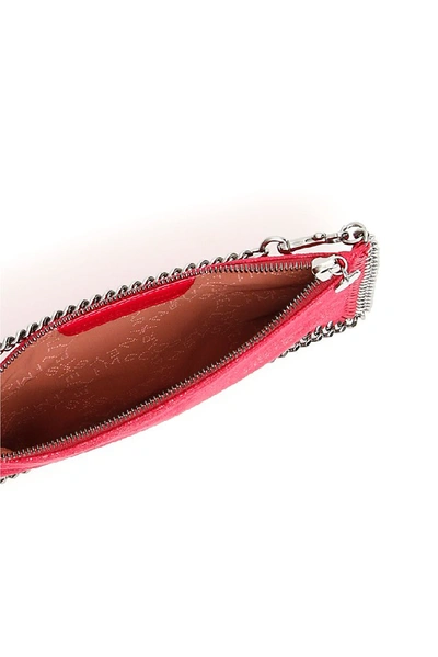 Shop Stella Mccartney Falabella Clutch Bag In Pink