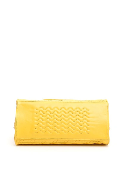 Shop Zanellato Nina Small Shoulder Bag In Yellow