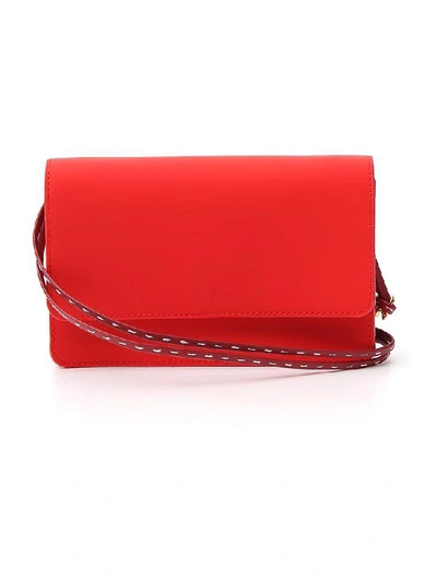 Shop Jacquemus Le Sac Riviera Shoulder Bag In Red