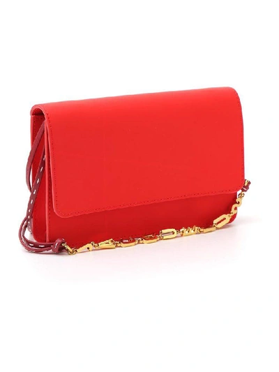 Shop Jacquemus Le Sac Riviera Shoulder Bag In Red