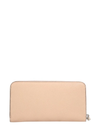 Shop Givenchy Pandora Zip Around Wallet In Beige