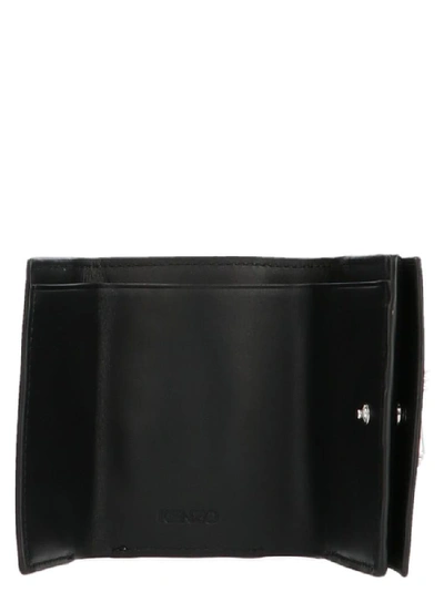 Shop Kenzo K Bag Logo Coin Purse In Black