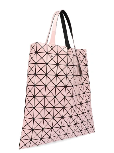 Shop Bao Bao Issey Miyake Geometric Detail Tote Bag In Pink