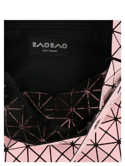 Shop Bao Bao Issey Miyake Geometric Detail Tote Bag In Pink