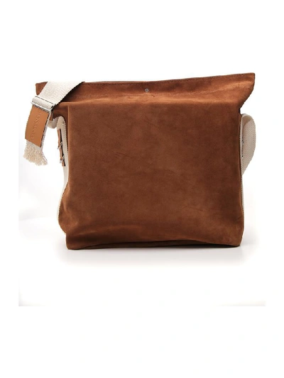 Shop Jw Anderson Oversized Shoulder Bag In Brown