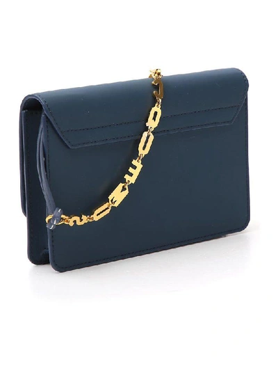 Shop Jacquemus Le Sac Riviera Shoulder Bag In Blue