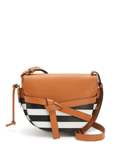 Shop Loewe Gate Marine Small Shoulder Bag In Multi