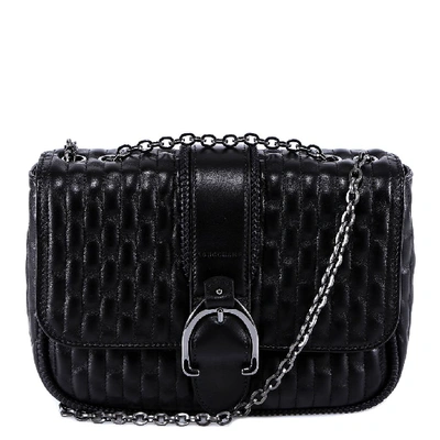 Shop Longchamp Chain Strap Shoulder Bag In Black