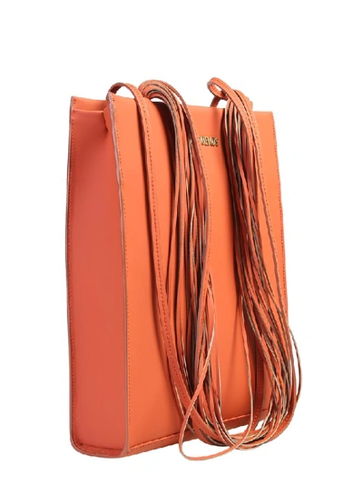 Shop Jacquemus Le A4 Cord Detail Tote Bag In Orange