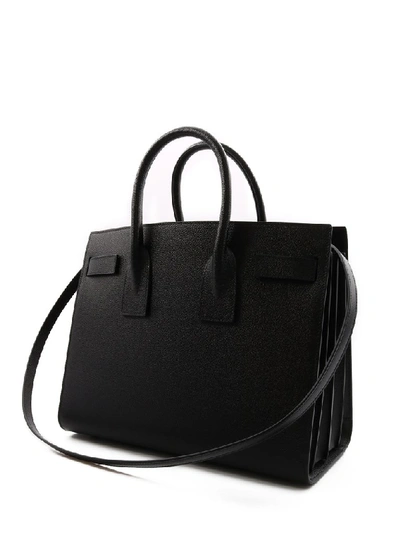 Shop Saint Laurent Small Classic Sac De Jour Tote Bag In Black