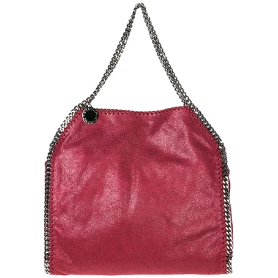 Shop Stella Mccartney Falabella Tote Bag In Red