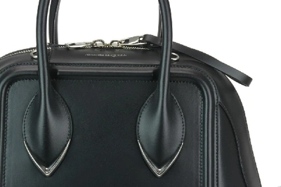 Shop Alexander Mcqueen Pinter Tote Bag In Black